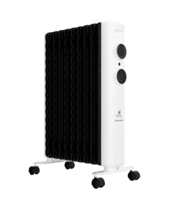 Купить Масляный радиатор Royal Clima ROR-LN9-2000M Laggio Nero белый, черный  в E-mobi