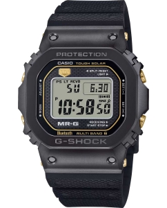 Купить Японские титановые наручные часы Casio G-SHOCK MRG-B5000R-1 с хронографом в E-mobi