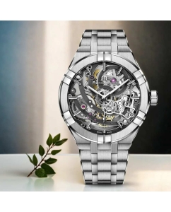 Купить Швейцарские механические наручные часы Maurice Lacroix AI6028-SS002-030-1  в E-mobi