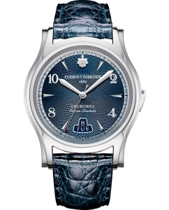 Купить Швейцарские механические титановые наручные часы Cuervo y Sobrinos 2810.1SWB в E-mobi