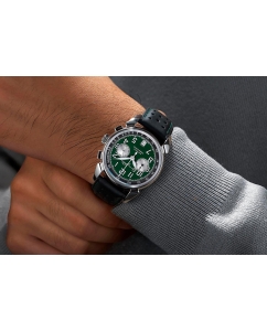 Купить Швейцарские механические наручные часы Cuervo y Sobrinos 3144.1HV с хронографом  в E-mobi