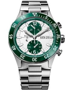Купить Швейцарские механические спортивные титановые наручные часы BALL DC3030C-S2-WH с хронографом в E-mobi