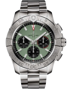 Купить Швейцарские механические наручные часы Breitling AB0147101L1A1 с хронографом в E-mobi
