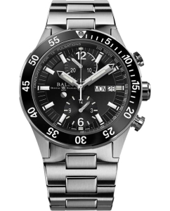 Купить Швейцарские механические спортивные титановые наручные часы BALL DC3030C-S-BK с хронографом в E-mobi