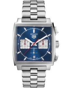Купить Швейцарские механические наручные часы TAG Heuer Monaco CBL2111.BA0644 с хронографом в E-mobi