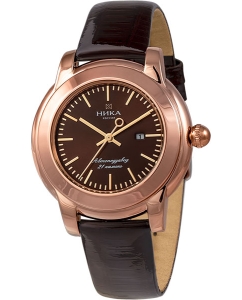 Купить Российские механические золотые наручные часы NIKA 1070.0.1.65A в E-mobi