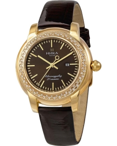 Купить Российские механические золотые наручные часы NIKA 1071.2.3.65A в E-mobi