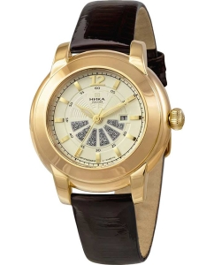 Купить Российские механические золотые наручные часы NIKA 1070.0.3.44A в E-mobi