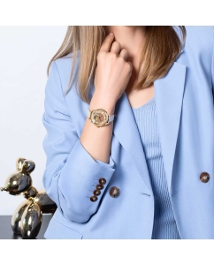 Купить Российские механические золотые наручные часы NIKA 1284.1.1.86A  в E-mobi