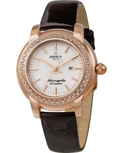 Купить Российские механические золотые наручные часы NIKA 1071.2.1.15A в E-mobi