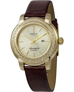 Купить Российские механические золотые наручные часы NIKA 1071.1.3.45A в E-mobi