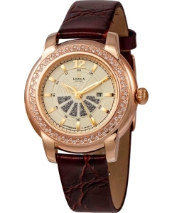 Купить Российские механические золотые наручные часы NIKA 1071.1.1.44A в E-mobi