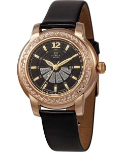 Купить Российские механические золотые наручные часы NIKA 1071.1.1.54A в E-mobi