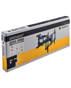 Купить Кронштейн для телевизора Digis DSM-5066 Black  в E-mobi