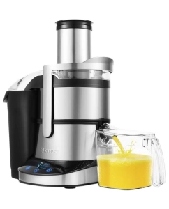Купить Соковыжималка центробежная Kitfort KT-1112 silver/black в E-mobi