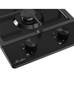 Купить Встраиваемая варочная панель газовая Monsher MSG 33 черный  в E-mobi