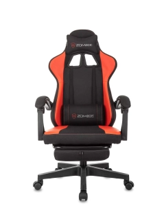 Купить Кресло игровое Zombie Weaver черный/красный в E-mobi