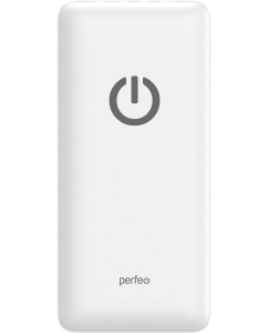 Купить Внешний аккумулятор Perfeo Powerbank ABSOLUTE 10000mah / White в E-mobi