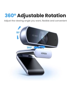 Купить Web-камера uGreen CM678 серебристый (15728_)  в E-mobi