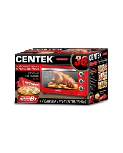 Купить Мини-печь Centek CT-1530 36 Red Promo  в E-mobi