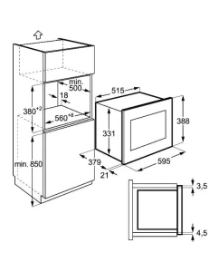 Купить Встраиваемая микроволновая печь Electrolux EMT25203C бежевый  в E-mobi