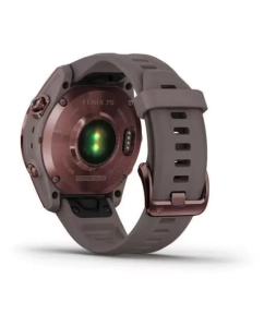 Купить Часы Garmin Fenix 7s Sapphire Solar с сланцево-серым силиконовым ремешком  в E-mobi