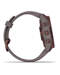Купить Часы Garmin Fenix 7s Sapphire Solar с сланцево-серым силиконовым ремешком  в E-mobi