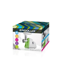 Купить Электромясорубка Ergolux ELX-MG01-C34 White  в E-mobi