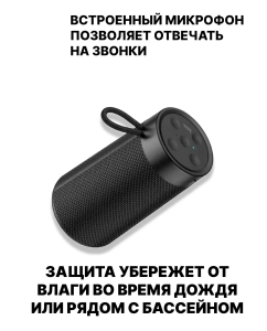 Купить Портативная колонка Hoco HC13 Blue (47744)  в E-mobi