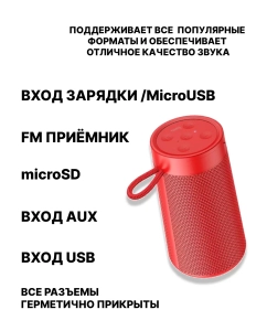 Купить Портативная колонка Hoco HC13 Blue (47744)  в E-mobi