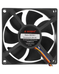 Купить Корпусной вентилятор Gembird D8025SM-4 (18652)  в E-mobi