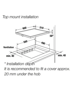 Купить Встраиваемая варочная панель индукционная Kuppersbusch KI 6130.0 SR черный  в E-mobi