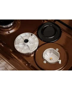 Купить Газовая плита KRAFT KF-FSK5403AGBR коричневый  в E-mobi