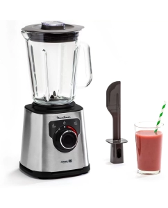 Купить Блендер Moulinex LM871D10 серебристый, черный  в E-mobi