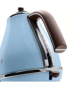Купить Чайник электрический Delonghi KBOV 2001.AZ 1.7 л голубой  в E-mobi