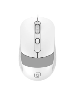 Купить Мышь Oklick 310M оптическая, 2400dpi, USB, белый, серый в E-mobi