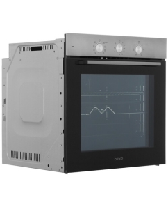 Купить Электрический духовой шкаф DEXP Frypro-01 серебристый  в E-mobi