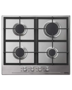 Купить Встраиваемая варочная панель газовая Korting HG 665 CX серебристый в E-mobi