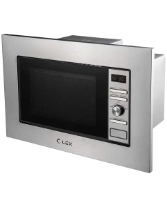 Купить Встраиваемая микроволновая печь LEX BIMO 20.05 IX серебристый  в E-mobi