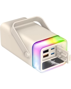 Купить Портативное зарядное устройство TFN Aurora RGB 40000mAh Beige в E-mobi