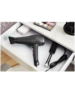 Купить Фен Rowenta CV5703F0 2200 Вт черный, розовый  в E-mobi