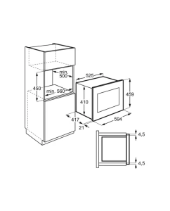 Купить Встраиваемая микроволновая печь Electrolux KMFE264TEX черный  в E-mobi