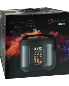 Купить Мультиварка RED SOLUTION COLORSENSE M4250 серебристый, серый, черный  в E-mobi