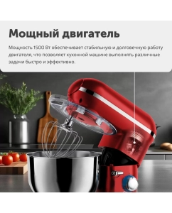 Купить Кухонная машина RageX R101-600 красный  в E-mobi