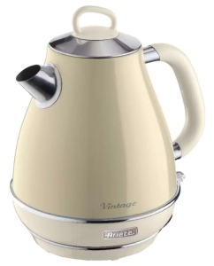 Купить Чайник электрический Ariete Vintage 1.7 л бежевый в E-mobi