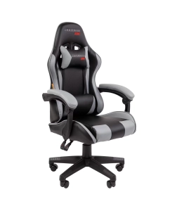 Купить Игровое компьютерное кресло CHAIRMAN CH 29, экокожа, черно-серый в E-mobi