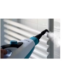 Купить Паровая швабра Ariete 4175 Steam mop 10 в 1 белый, голубой  в E-mobi