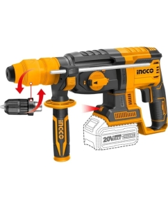 Купить Аккумуляторный перфоратор INGCO SUPER INDUSTRIAL съемный патрон, BL 20В, 2хАКБ 4Ач и ЗУ CRHLI202289 в E-mobi