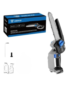 Купить Пила цепная аккумуляторная бесщеточная DEKO DKCHS 20V, 20В, без ЗУ и АКБ 085-2015 в E-mobi