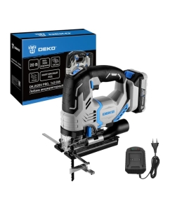 Купить Аккумуляторный бесщеточный лобзик DEKO DKJS20V PRO, 20В, 1x3.0Ач 085-1328 в E-mobi